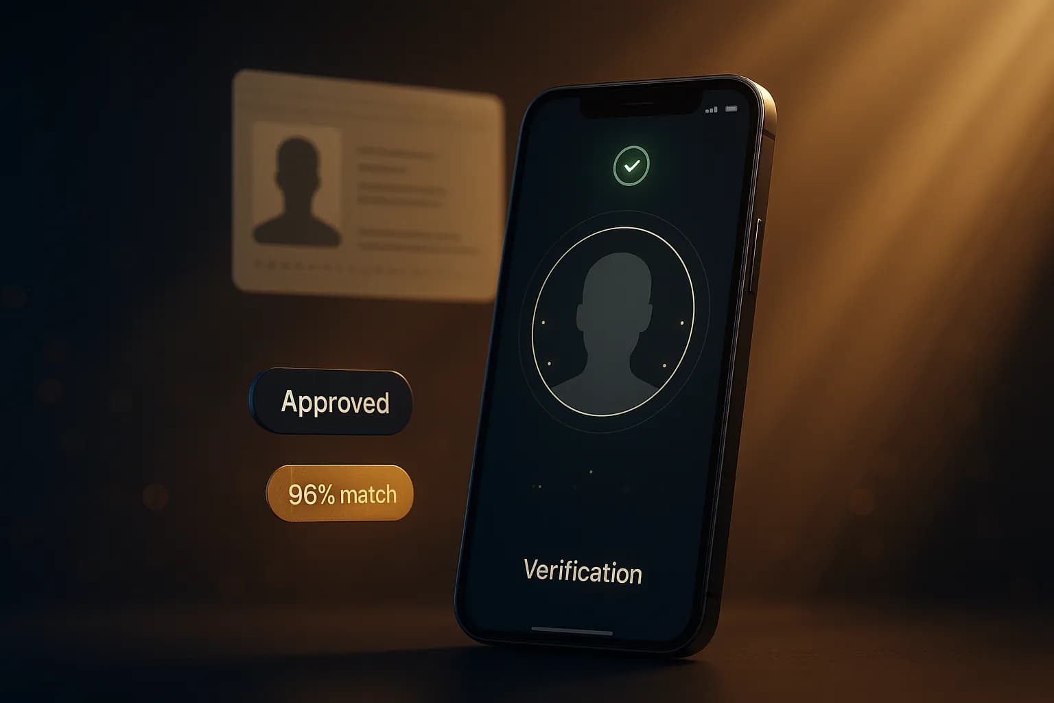 VeriStay identity verification on a smartphone
